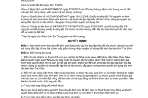 Quyết định 41/2013/QĐ-UBND Bảng đơn giá đo đạc lập bản đồ địa chính Trà Vinh