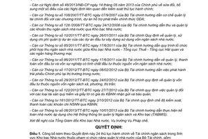 Quyết định 26/QĐ-BTC năm 2014 thủ tục hành chính Tài chính ngân sách Kho bạc Nhà nước