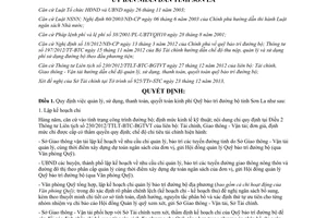 Quyết định 18/QĐ-UBND Quỹ bảo trì đường bộ Sơn La 2014