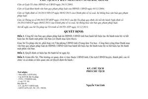 Quyết định 15/QĐ-UBND năm 2014 công bố văn bản pháp luật Bắc Giang hết hiệu lực toàn bộ một phần