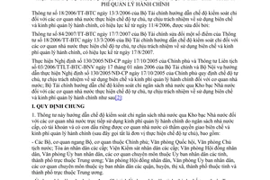Văn bản hợp nhất 03/VBHN-BTC hợp nhất kiểm soát chi tự chủ biên chế kinh phí quản lý hành chính
