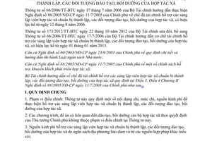 Văn bản hợp nhất 05/VBHN-BTC năm 2014 hợp nhất hướng dẫn Nghị định 88/2005/NĐ-CP chế độ tài chính