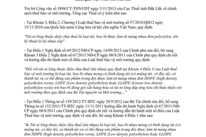 Công văn 13/TCT-CS năm 2014 hướng dẫn thuế bảo vệ môi trường