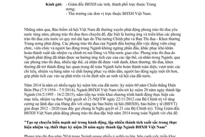 Công văn 03/BHXH-TĐKT năm 2014 phát động phong trào thi đua yêu nước Bảo hiểm xã hội