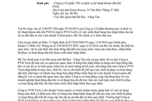 Công văn 08/BTC-TCHQ năm 2014 miễn thuế hàng hóa nhập khẩu phục vụ hoạt động dầu khí