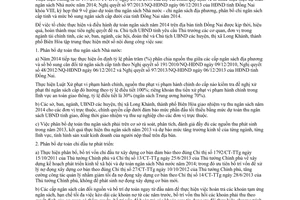 Chỉ thị 02/CT-UBND điều hành dự toán ngân sách nhà nước Đồng Nai 2014