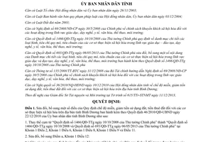 Quyết định 02/2014/QĐ-UBND Sửa đổi miễn giảm tiền sử dụng thuê đất cơ sở xã hội hóa Bình Dương