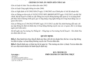 Quyết định 09/QĐ-TA năm 2014 chi trả nhuận bút thù lao tạo lập thông tin điện tử Tòa án nhân dân
