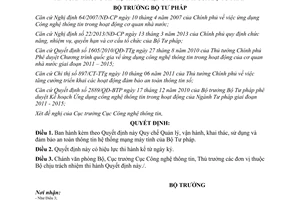 Quyết định 299/QĐ-BTP 2014 quản lý vận hành khai thác sử dụng đảm bảo an toàn thông tin hệ thống mạng máy tính
