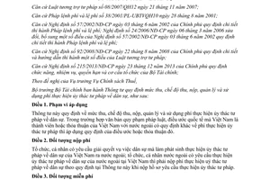 Thông tư 18/2014/TT-BTC phí ủy thác tư pháp về dân sự