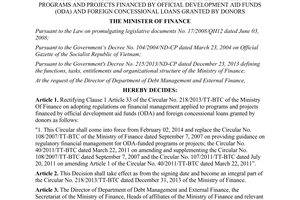 Decision No. 328/QD-BTC 2014 rectifying 218/2013/TT-BTC on financial management programs