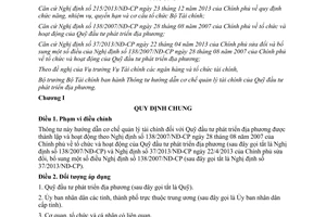 Thông tư 28/2014/TT-BTC quản lý tài chính Quỹ đầu tư phát triển địa phương