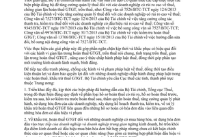 Công văn 1752/BTC-TCT 2014 quản lý thuế đối với doanh nghiệp có rủi ro cao về thuế