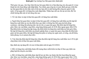 Công văn 1767/BTC-TCHQ năm 2014 quản lý chống vi phạm lợi dụng hải quan điện tử