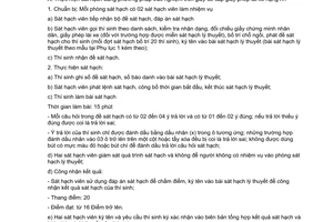 Công văn 486/TCĐBVN-QLPT&NL hướng dẫn sát hạch lái xe hạng A1 A2 2014