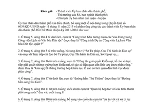 Công văn 780/UBND-THKH phân công tác Ủy ban nhân dân Hồ Chí Minh nhiệm kỳ 2011 - 2016