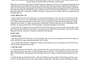 Kế hoạch 18/KH-TLĐ 2014 phát triển gia đình Việt Nam phòng chống bạo lực gia đình đến 2020