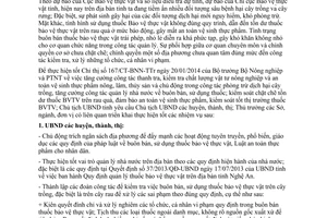 Chỉ thị 03/CT-UBND tăng cường công tác bảo vệ thực vật Nghệ An 2014