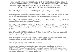 Thông tư 32/2014/TT-BTC quy trình tổ chức phối hợp thu ngân sách nhà nước Bộ tài chính 2014