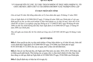 Quyết định 499/QĐ-UBND 2014 giao quyền tự chủ tổ chức tài chính đơn vị sự nghiệp công lập Huế
