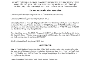 Quyết định 176/QĐ-UBND năm 2014 Ban Chỉ đạo Đề án giáo dục pháp luật khiếu nại tố cáo Ninh Bình