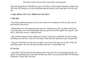 Kế hoạch 892/KH-BTTTT 2014 tổ chức ngày sách Việt Nam trên toàn quốc