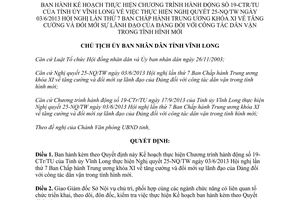 Quyết định 388/QĐ-UBND năm 2014 kế hoạch đổi mới sự lãnh đạo Đảng đối với công tác dân vận Vĩnh Long