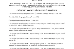 Quyết định 1460/QĐ-UBND năm 2014 bảo dưỡng giao thông đường bộ Sở Giao thông vận tải Hồ Chí Minh