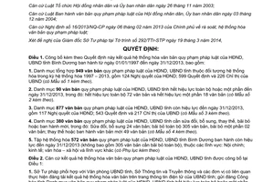 Quyết định 695/QĐ-UBND 2014 kết quả hệ thống hóa văn bản pháp luật Bình Dương từ 1997 đến 2013