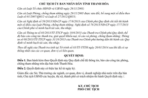 Quyết định 885/QĐ-UBND 2014 chế độ thông tin báo cáo công tác phòng chống tham nhũng Thanh Hóa