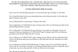 Quyết định 11/2014/QĐ-UBND mức thu chế độ thu nộp quản lý sử dụng phí thẩm định cấp quyền SD đất