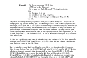 Công văn 186/SXD-KT&VLXD 2014 hướng dẫn lập quản lý chi phí nhân công xây dựng công trình Bắc Giang