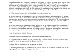 Công văn 761/BNN-KTHT hỗ trợ phát triển sản xuất Chương trình 135 năm 2014