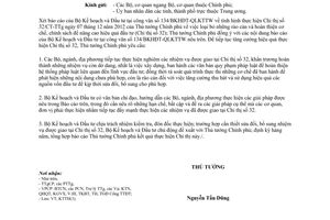 Công văn 299/TTg-KTTH năm 2014 thực hiện 32/CT-TTg loại bỏ rào cản hoàn thiện chính sách đầu tư