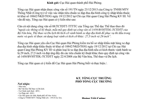 Công văn 2302/TCHQ-TXNK năm 2014 tiêu chuẩn kỹ thuật của xe đạp đua địa hình