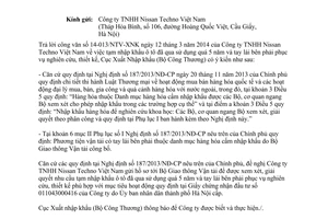 Công văn 155/XNK-CN tạm nhập khẩu ô tô qua sử dụng tay lái bên phải phục vụ nghiên cứu thiết kế