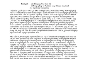 Công văn 1008/BNN-TTr năm 2014 công tác thanh tra chuyên ngành nông nghiệp phát triển nông thôn