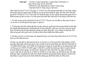 Công văn 4043/BTC-ĐT năm 2014 thực hiện Chỉ thị 27/CT-TTg quyết toán vốn đầu tư dự án sử dụng vốn Nhà nước