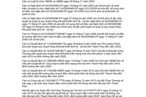 Quyết định 606/QĐ-UBND 2014 Quy hoạch điều chỉnh phát triển hệ thống chợ Thanh Hóa 2020 định hướng 2025