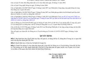 Quyết định 955/QĐ-UBND 2014 quản lý sử dụng chữ ký chứng thư số cơ quan nhà nước Cần Thơ