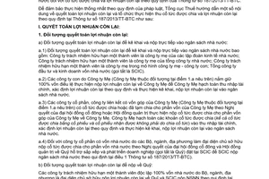 Công văn 1419/TCT-DNL 2014 quyết toán lợi nhuận còn lại thu cổ tức lợi nhuận theo 187/2013/TT-BTC