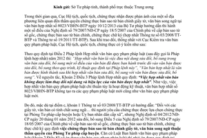 Công văn 1690/HTQTCT-CT 2014 hướng dẫn áp dụng văn bản hợp nhất 8023/VBHN-BTP