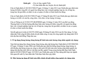 Công văn 185/UBND-KTN năm 2014 điều chỉnh chi phí nhân công máy thi công xây dựng Đồng Tháp