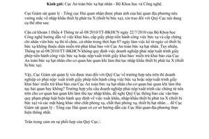 Công văn 387/GSQL-GQ1 nhập khẩu thiết bị phát tia X Cục Giám sát quản lý về hải quan 2014