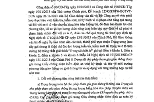 Công văn 3915/BGTVT-VT 2014 xác định ô tô đoàn xe chở quá trọng tải cho phép