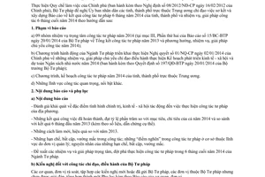 công văn 1044/BTP-VP báo cáo công tác tư pháp 6 tháng đầu nhiệm vụ 6 tháng cuối 2014 Bộ Tư pháp