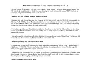 Công văn 679/QLCL-CL2 năm 2014 công tác thanh kiểm tra chất lượng an toàn thực phẩm