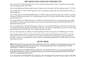 Quyết định 573/QĐ-UBND bổ sung thăm dò khai thác sử dụng khoáng sản làm vật liệu xây dựng 2014 Phú Yên