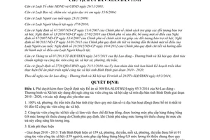 Quyết định 1053/QĐ-UBND năm 2014  đội ngũ cộng tác viên công tác xã hội cấp xã Bình Định