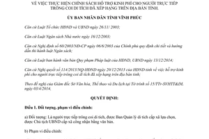 Quyết định 17/2014/QĐ-UBND hỗ trợ kinh phí người trực tiếp trông coi di tích đã xếp hạng Vĩnh Phúc